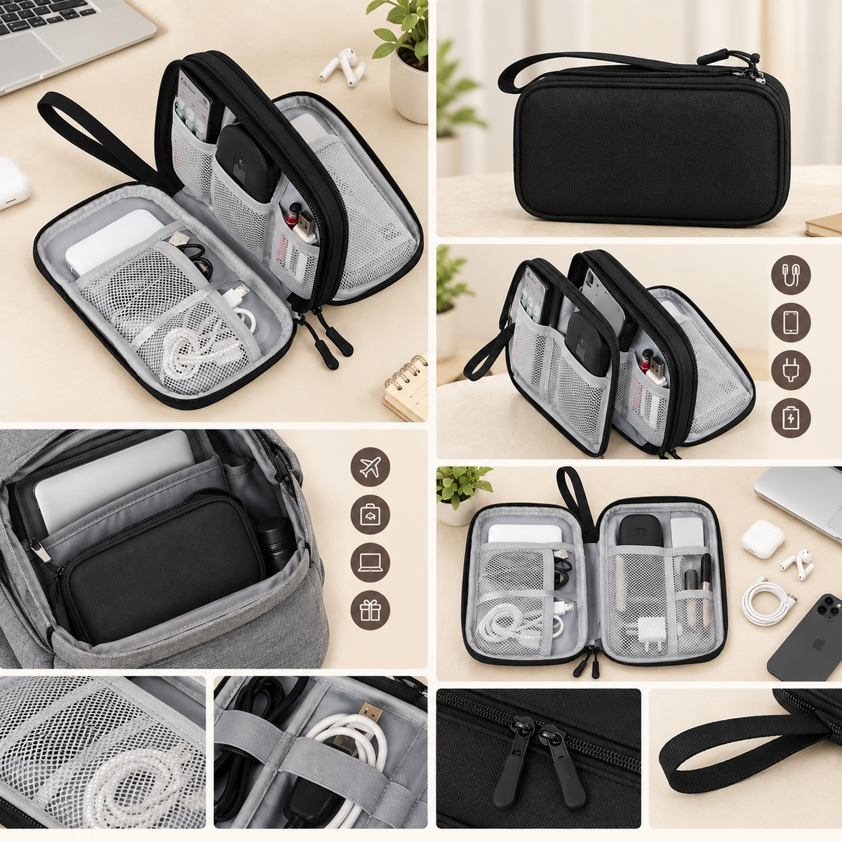 RIVAA - Travel Organizer Pouch