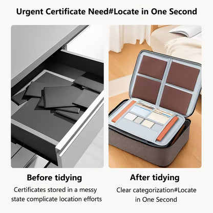 📂 Waterproof Document Organizer Bag